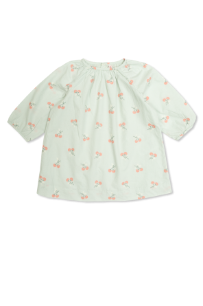Purple T-shirt with cat motif Stella McCartney Kids - Vitkac AS